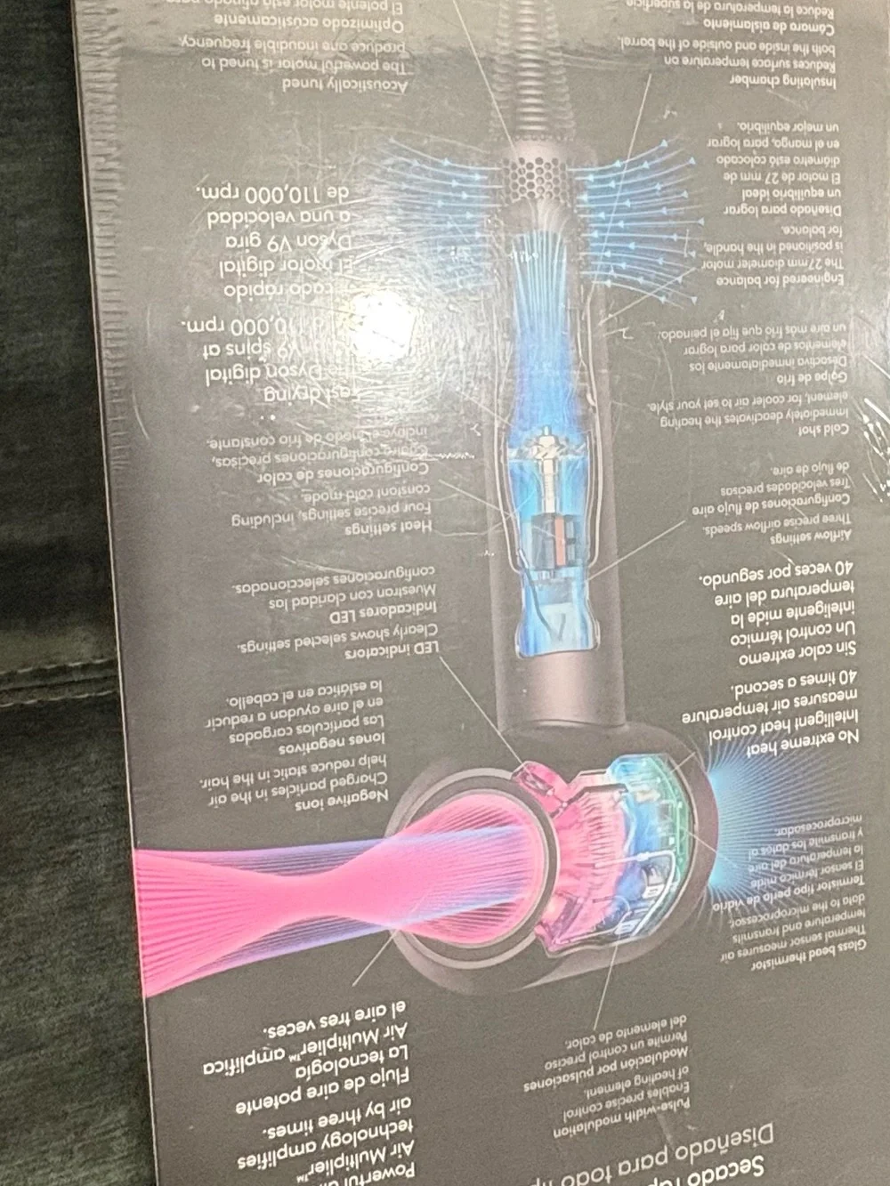 Pink Cordless Hair Straightener - Travel Friendly